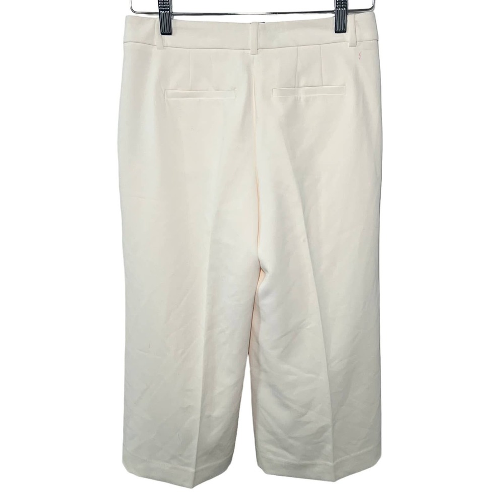 Women's White House Black Market White Dress Pants Size 2P - Picture 2 of 5